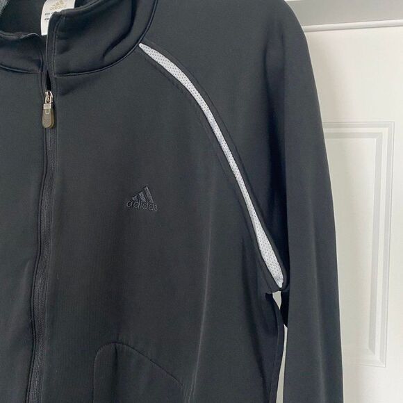 Adidas Women's Classic Black/White Versatile SST Sports Track Jacket, Size XL - Picture 3 of 7